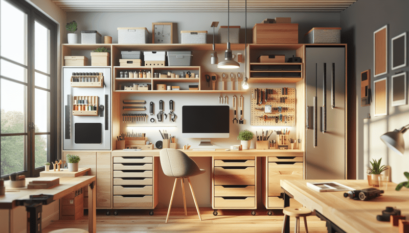 Arbeit auf engem Raum: Clevere Lösungen für kleine Lager und Werkstätten