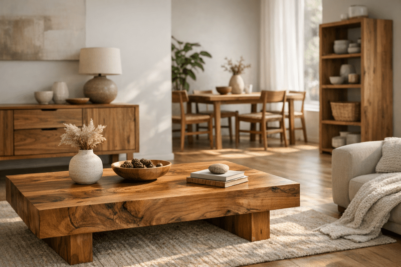 Massivholzmöbel im modernen Interieur: Qualität und Nachhaltigkeit